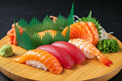 Die beliebtesten Sushis, Maki, Nigiri und Sashimi